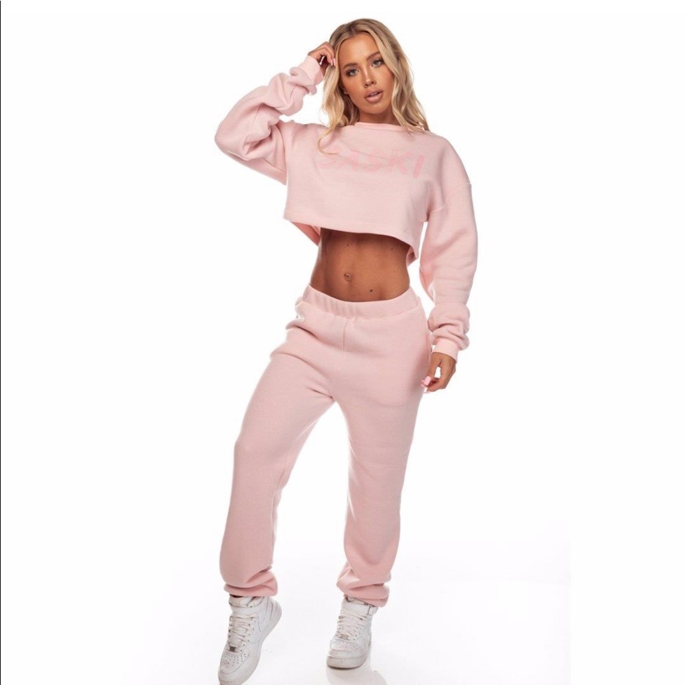SASKI Blush Fleece Jumper/Sweatshirt